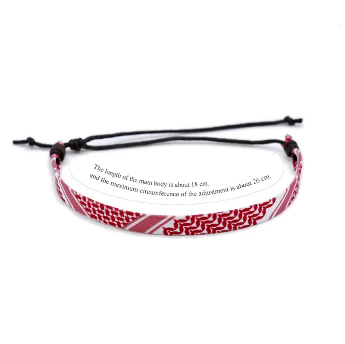 Palestina Bracelet Red