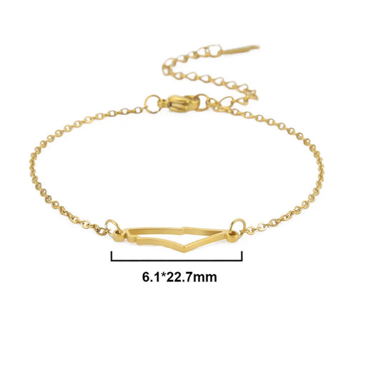 Palestina bracelet Gold