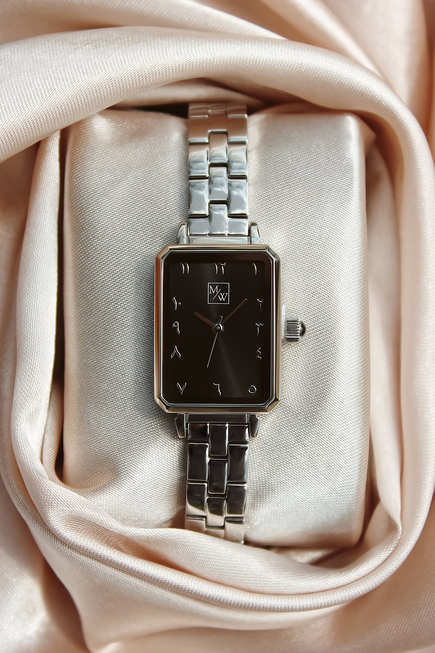 Silver women's watch