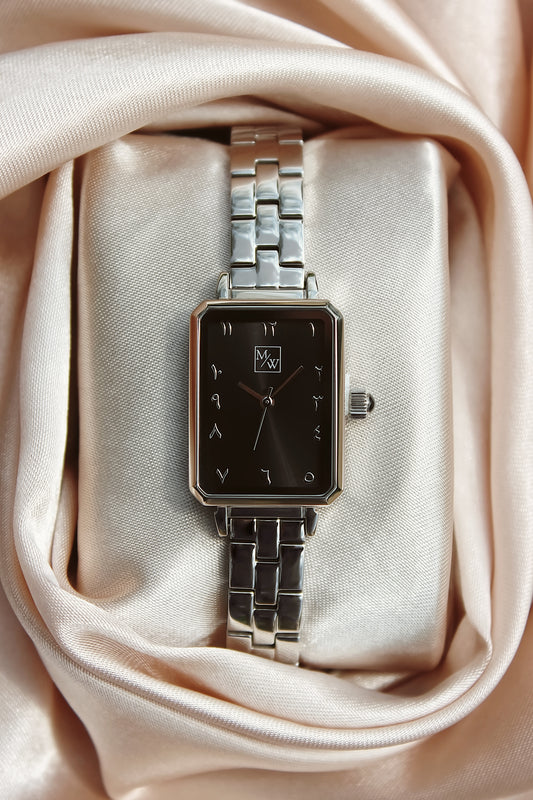 Silver women's watch