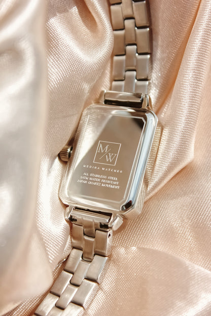 Silver women's watch