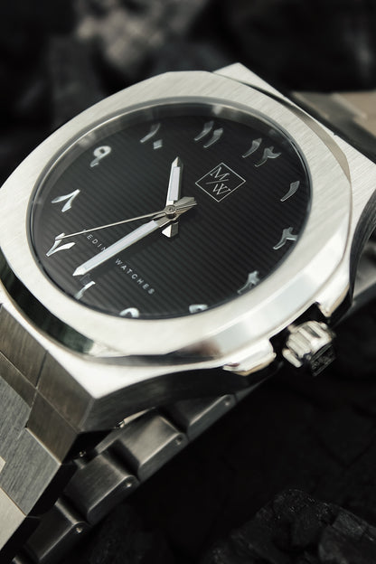 Men's watch silver